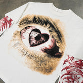 Hearujoy Harajuku Inister Double Layer Casual Graphic T Shirts Gothic Clothes Y2k Tops Autumn long sleeve Streetwear Goth Women Clothing